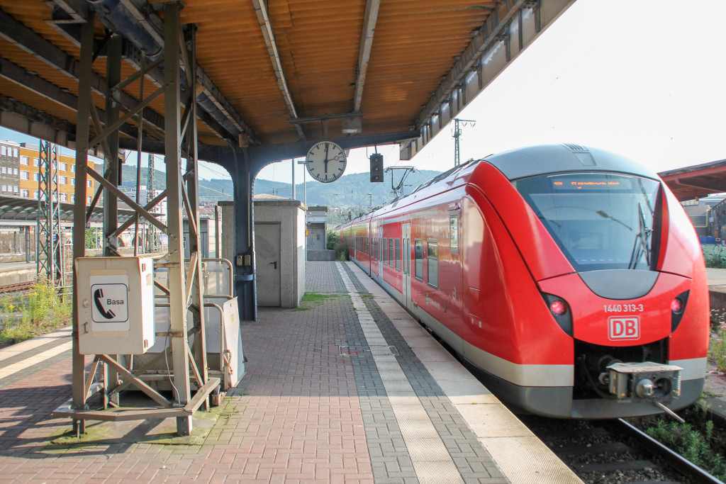 1440 313 verlässt Hagen Hbf, aufgenommen am 13.08.2016.