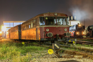 996 677 steht abgestellt im Bw Neustadt (Weinstraße), aufgenommen am 03.10.2014.
