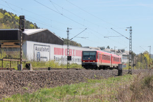 628 436 in Marburg auf der Main-Weser-Bahn, aufgenommen am 21.04.2015.