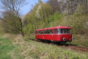 798 752 am Waldrand bei Auringen auf der Ländchesbahn, aufgenommen am 08.04.2017.