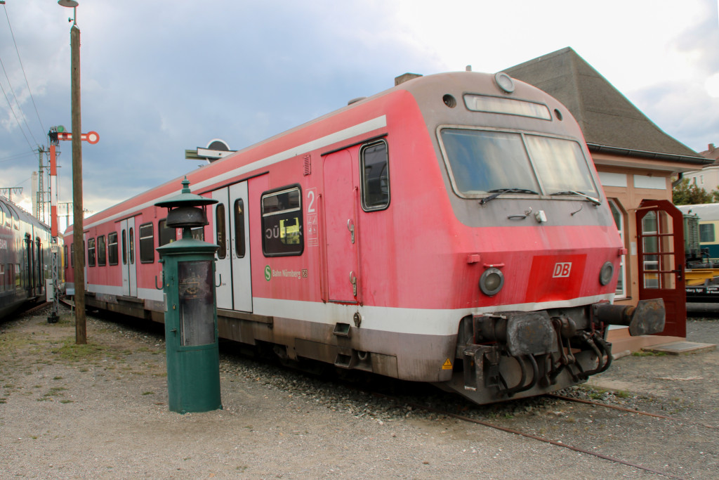 Ein x-Steuerwagen im DB-Museum in Nürnberg, aufgenommen am 03.09.2017.