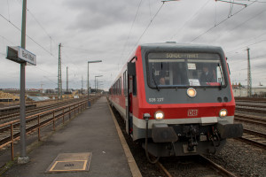 628 227 steht in Bad Vilbel, aufgenommen am 10.03.2018.
