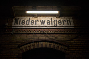 Stillleben im Bahnhof Niederwalgern, aufgenommen am 02.12.2018.