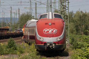 TEE 601 008 rangiert in Koblenz-Lützel, aufgenommen am 21.06.2019.