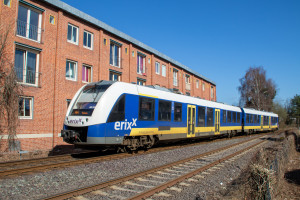 ERIXX 622 228 bei Gifhorn-Stadt, aufgenommen am 18.03.2022.