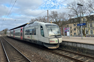 609 114 in Düsseldorf-Bilk, aufgenommen am 05.02.2024.