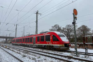 648 463 im Bahnhof Gießen, aufgenommen am 05.01.2025.