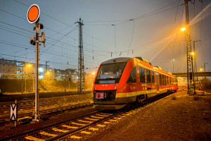 648 463 im Bahnhof Gießen, aufgenommen am 30.12.2024.
