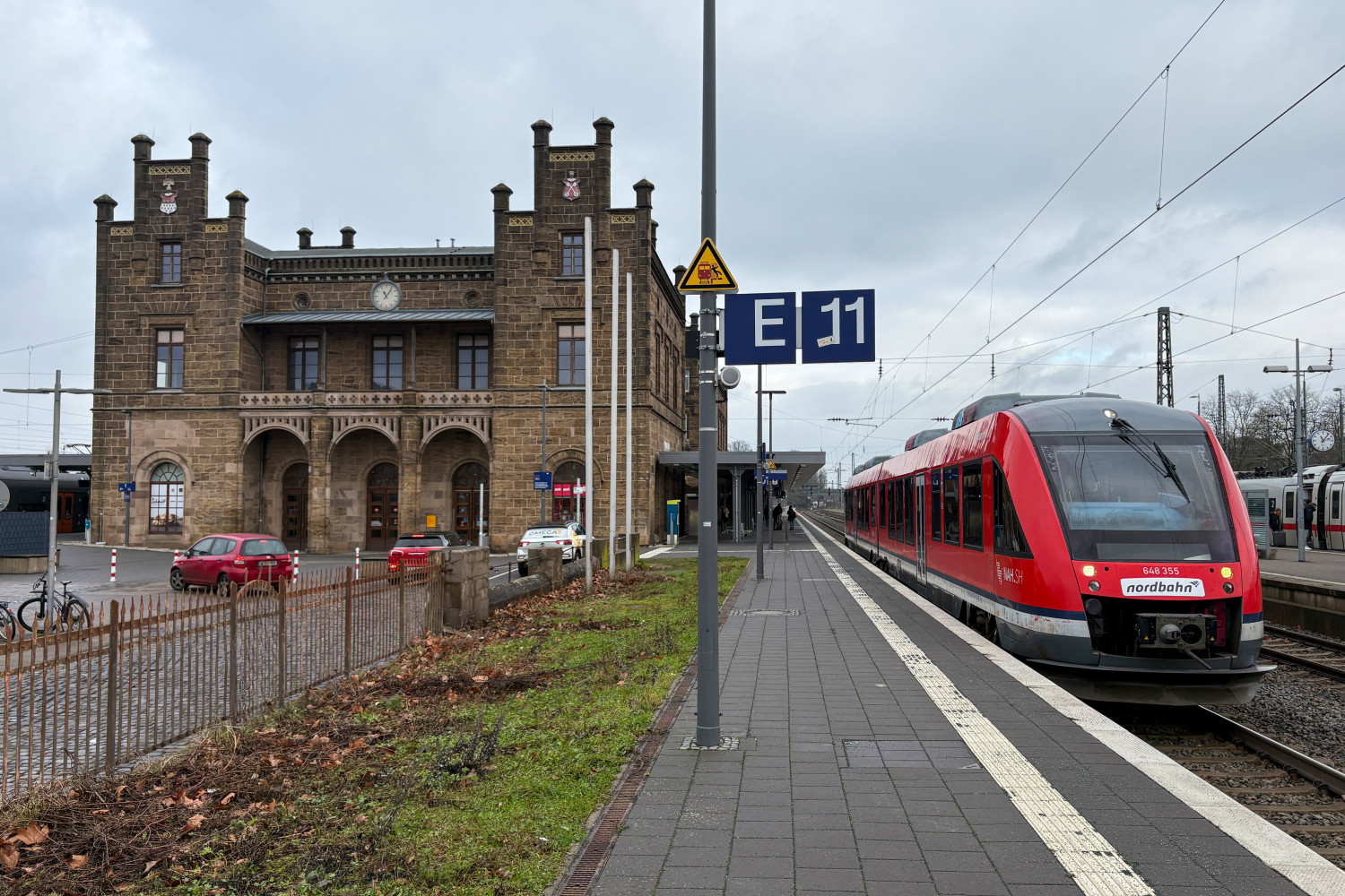 648 355 in Minden, aufgenommen am 23.01.2025.